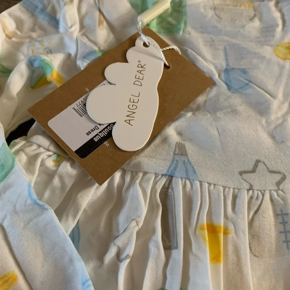Angel Dear Pastel Patterned Diaper Cover